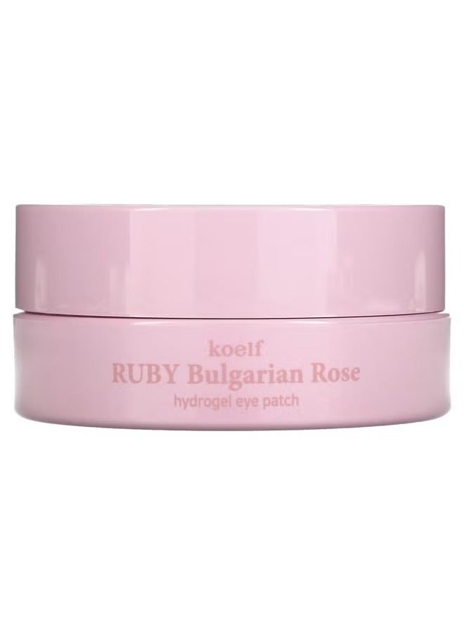 كويلف روبي البلغارية روز هيدرو جل العين رقعة 60 قطعة / 30 زوجا - Image 4