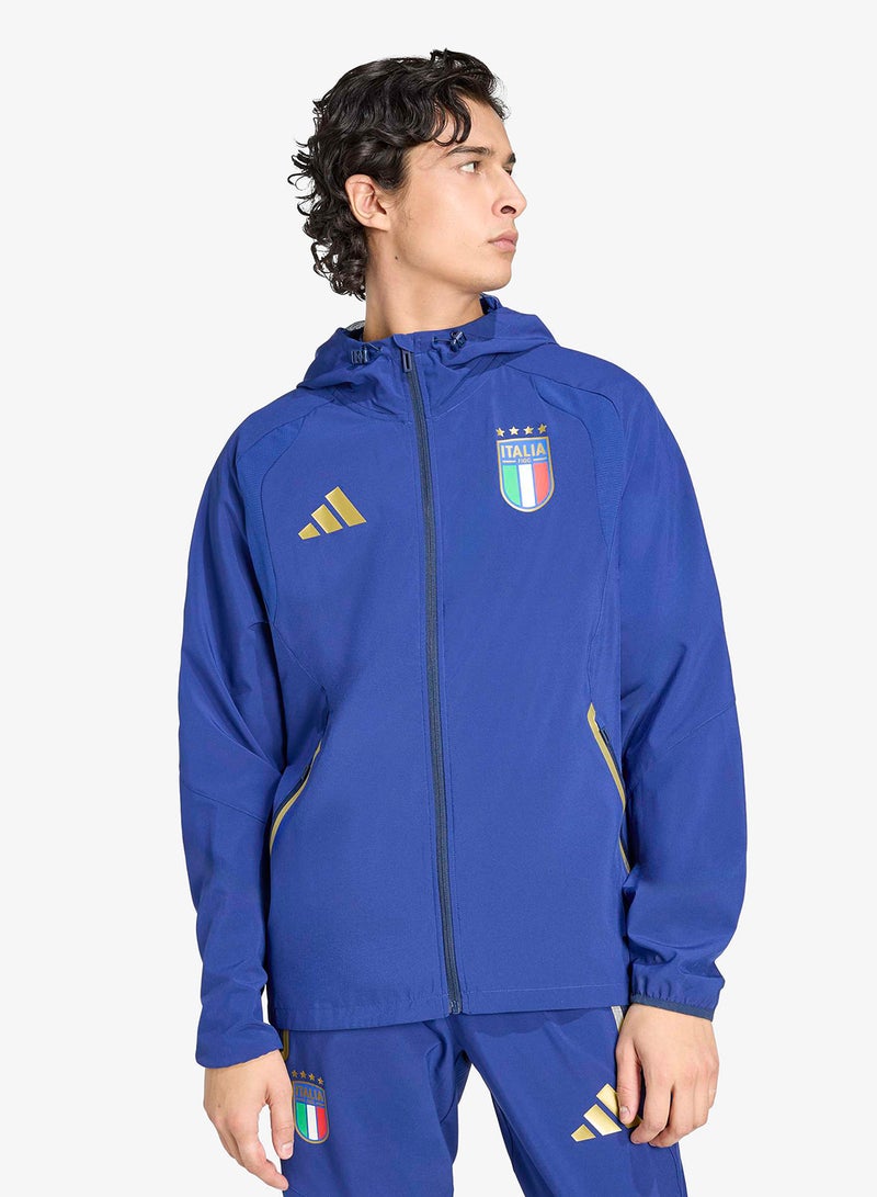 Adidas Italy Tiro Travel Windbreaker - Image 1