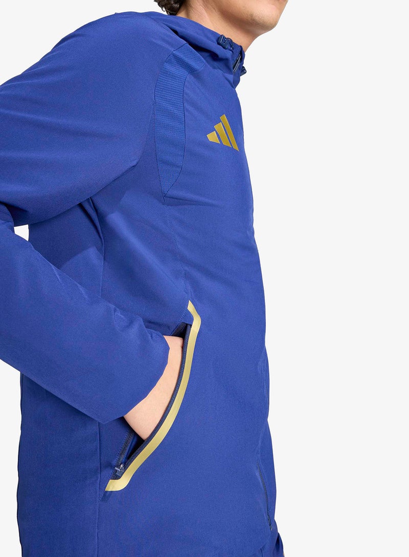 Adidas Italy Tiro Travel Windbreaker - Image 4