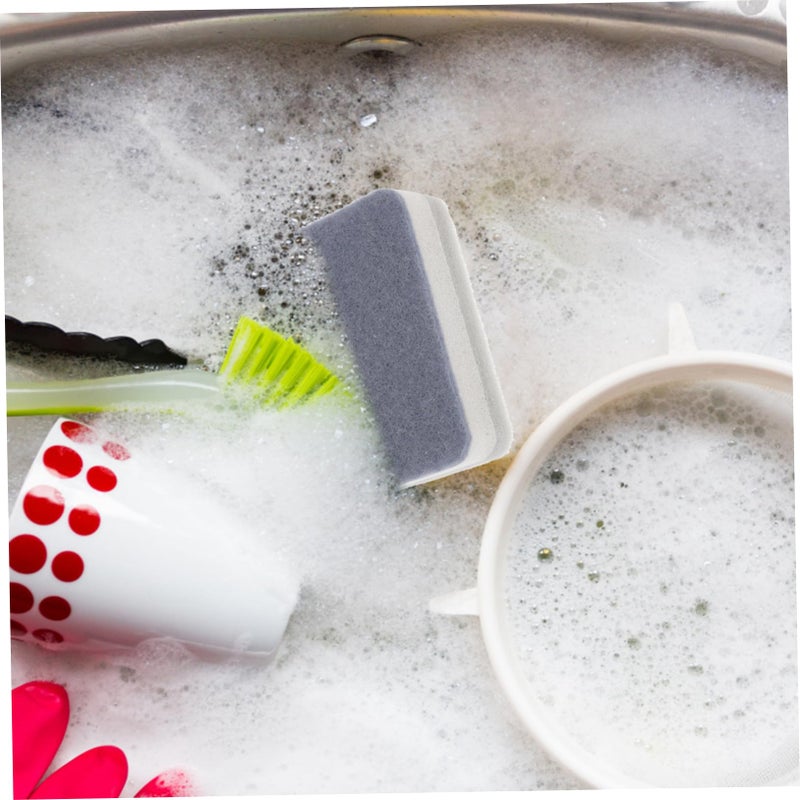 3 Layer Kitchen Cleaning Scrub Sponge Set Durable Dishwashing Sponges for Bowls and Tableware - Image 4