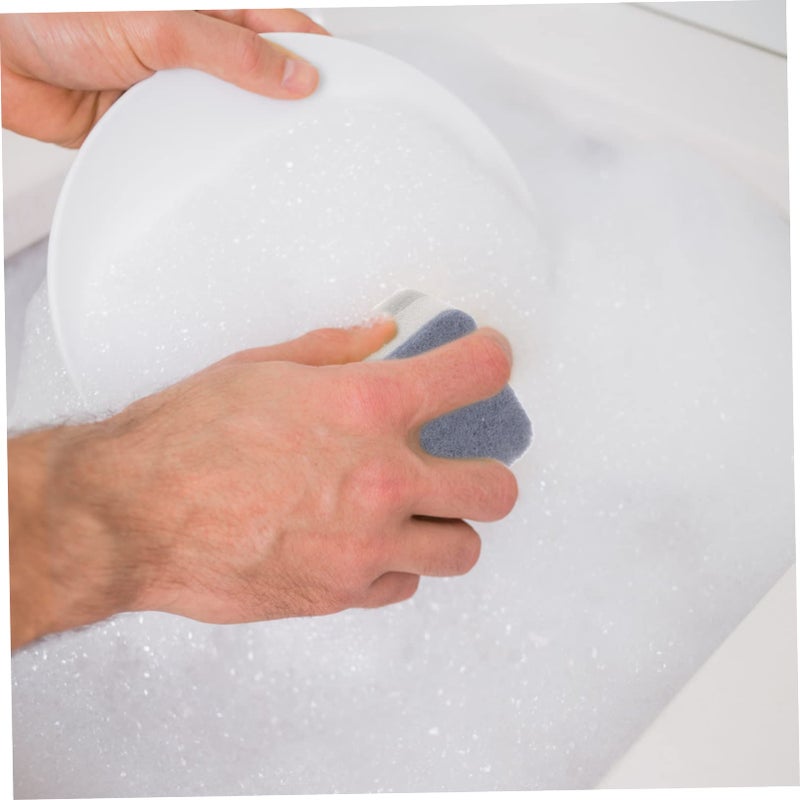 3 Layer Kitchen Cleaning Scrub Sponge Set Durable Dishwashing Sponges for Bowls and Tableware - Image 3