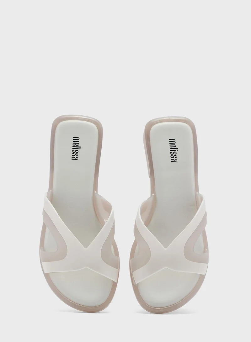ميليسا Multi Strap Low Heel Sandals