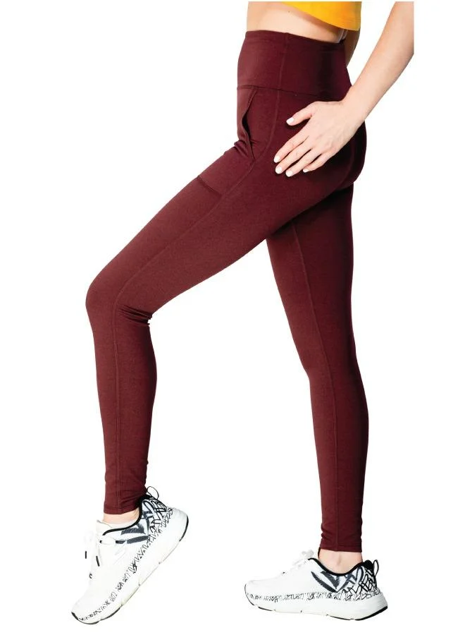 ZAECY Women's High-rise Leggings with Pockets