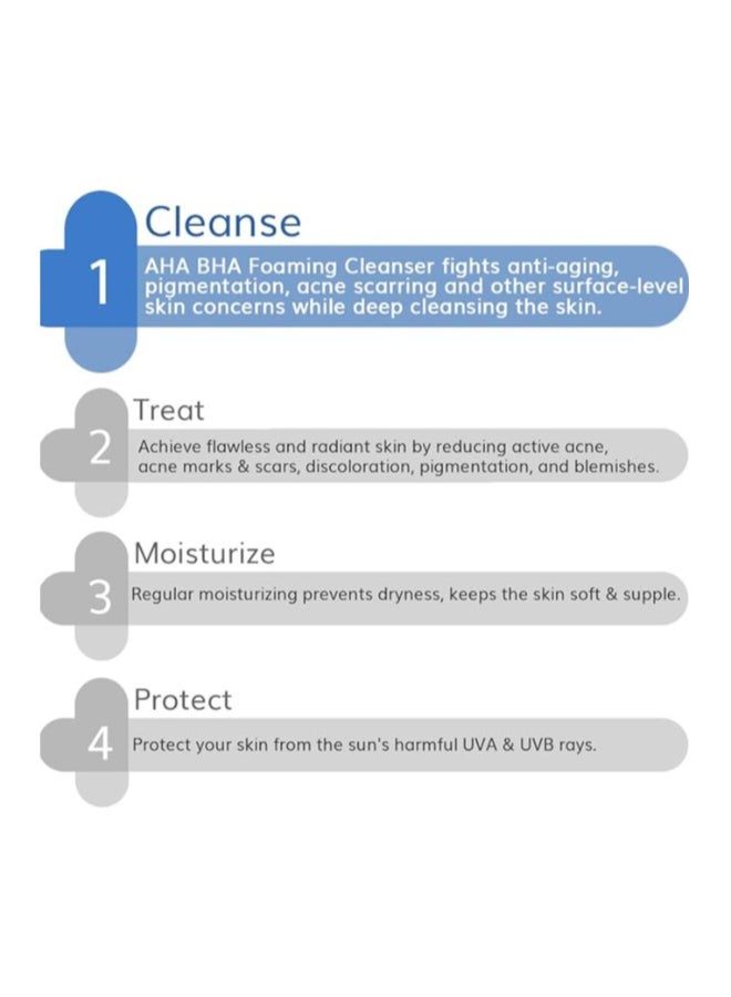 THE derma Co 3% AHA-BHA Anti Acne Face Wash, Foaming Cleanser 100 ml - Image 5
