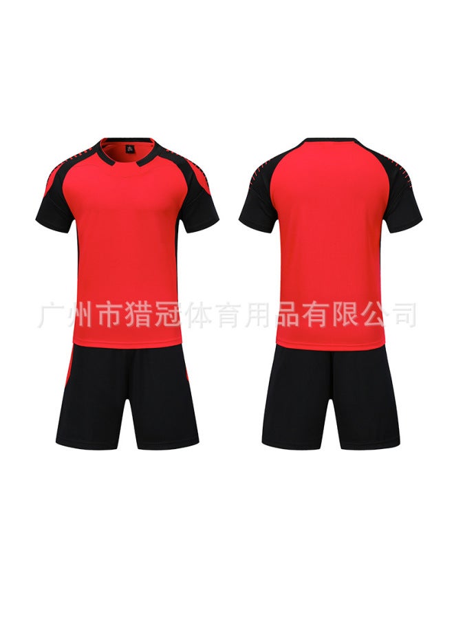 #521 Red Short Sleeve Football Jersey - Image 1