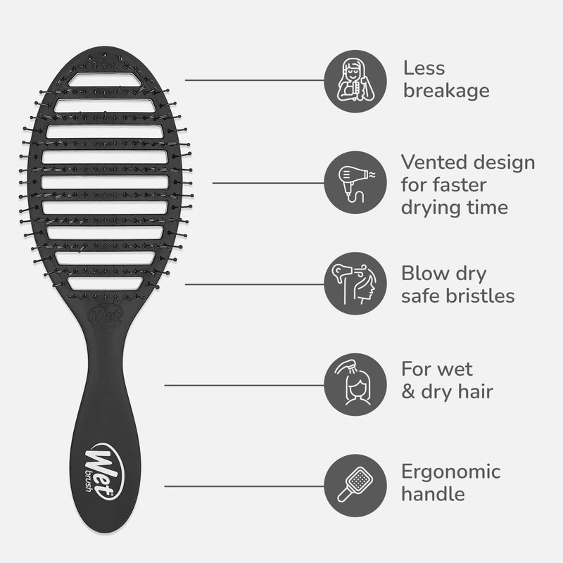 فرشاة لفك تشابك الشعر وللتجفيف السريع - Image 3