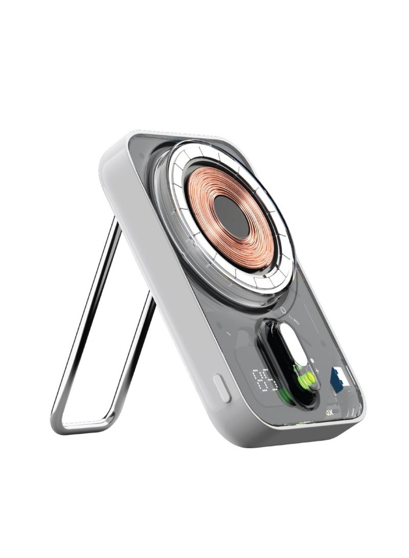 Momax 10000mAh 1-Power Flow+ Power Bank - 20W Fast Charging with MagSafe 15W Wireless Charger - Image 1