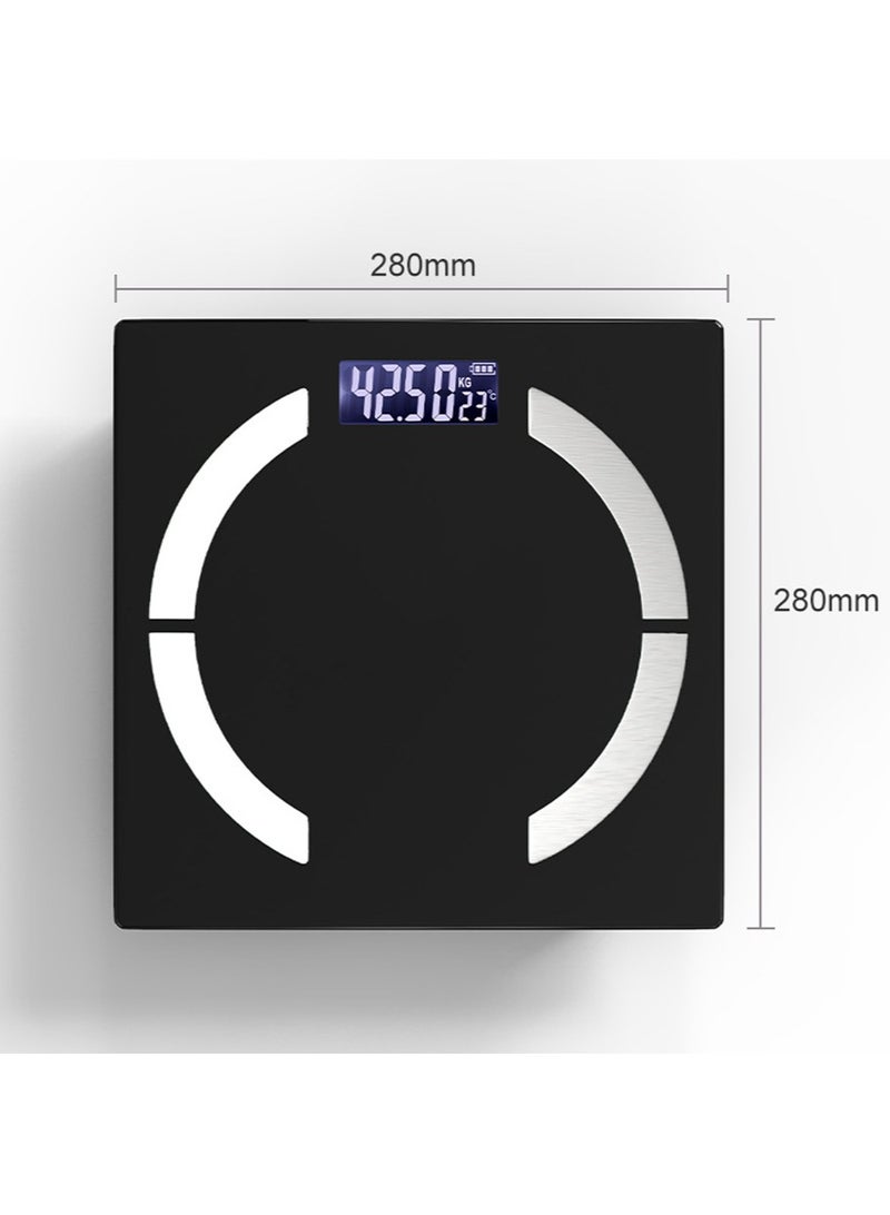 Leon Home The smart electronic scale makes its debut, equipped with cutting-edge Bluetooth technology, perfectly compatible with the somatosensory watch. The weighing data is synchronized instantly and intelligently, making it easy to control your health status.  - Image 3