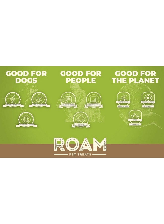 ROAM Pet Treats Ostrich Gizzard Ossy Chews Dog Chew - Long Lasting Dog Chews for Dogs (Pack of 2) - Image 5