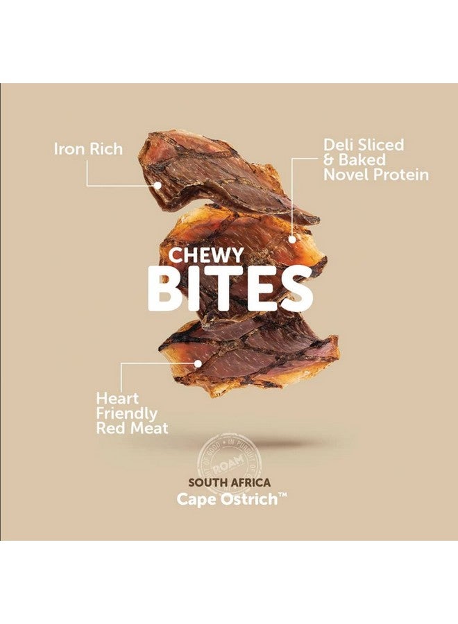 ROAM Pet Treats Ostrich Gizzard Ossy Chews Dog Chew - Long Lasting Dog Chews for Dogs (Pack of 2) - Image 3