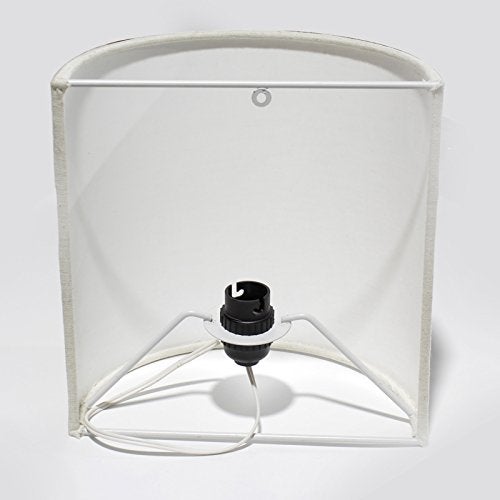 Craftter Half Cylindrical Shape 5 Watts Wall Lamp Fixture, Beige(corded-electric, Plastic) - Image 3