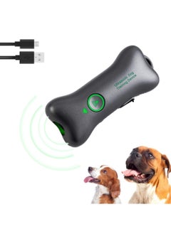 Ultrasonic Handheld Dog Bark Control Device - Dual Frequency Anti-Barking Trainer for Effective Dog Training (Green)
