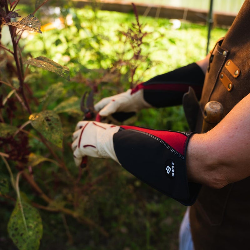 Bionic Women's Rose Gardening Gloves (Pair) Tan - Image 4