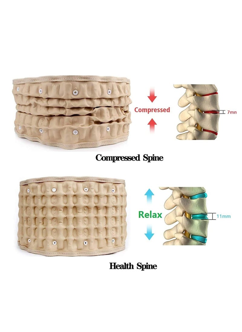 Prime by javaudan Lumbar Back Belt Support Traction Air Decompression Pain Relieve Inflatable Massager Waist Protect  - Image 2