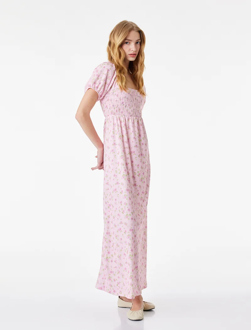 كوتون Floral Dress
