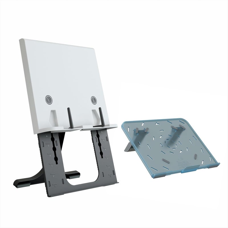 EasyRead Plus & Laptop Combo | Adjustable Height Reading Stand & Ergonomic Laptop Stand | Multi-Angle Viewing | Perfect for Study, Work, & Home Office | Ideal for Competitive Exam Preparation - Image 1