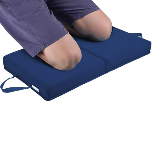 OFiSEXPT Gardening Knee Pads, Large Knee Pads for Gardening, Kneeler Pad, Thick Garden Knee Pad,Repairing-Floor Knees Mat for Prayer, Fitness, Yoga, Gym & Pilates(Blue) - Image 1
