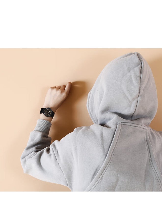 Julius Watch For Women, Korean Style, Youthful And Simple, Student Quartz Waterproof Watch For Men And Women, Unisex Watch, Black Ja-1055E - Image 2