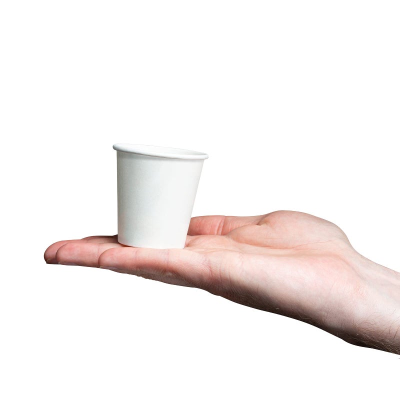 GUSTO [3 oz. - 100 Count White Small Paper Cups  Disposable Mini Bathroom Mouthwash Cups - Eco-Friendly and Versatile (Formerly Comfy Package) - Image 5