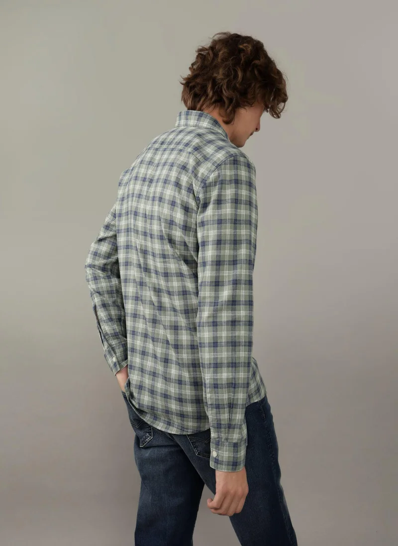 امريكان ايجل Slim Fit Button-Up Shirt