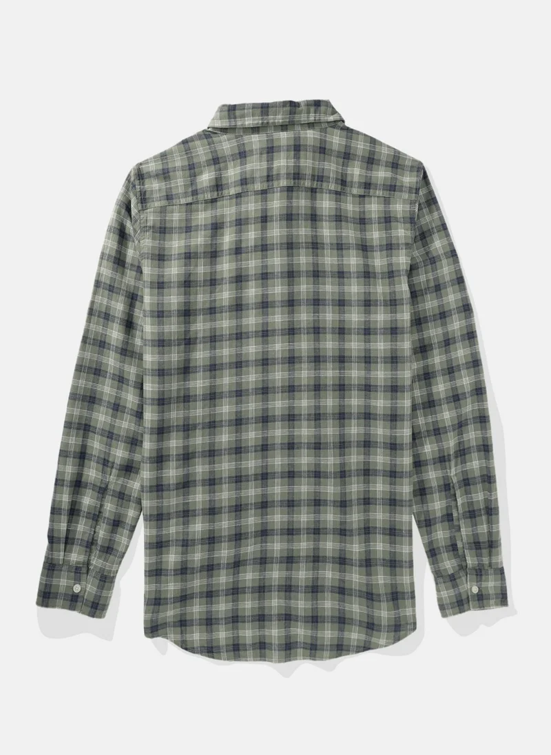 امريكان ايجل Slim Fit Button-Up Shirt