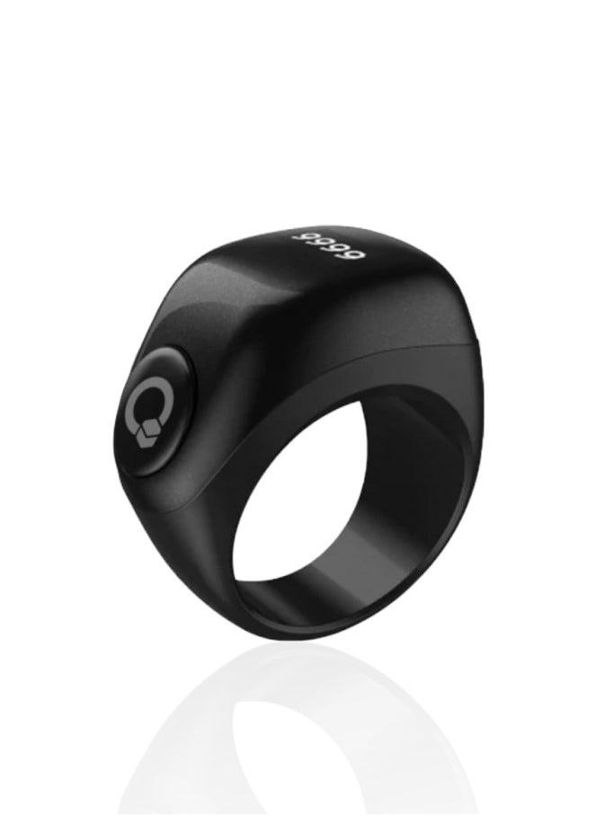 iQIBLA iQIBLA Smart Tasbih Ring with Charging Case - Black 3 Sizes 18/20/22  - Image 3