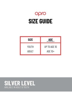 OPRO Self Fit Ufc Silver Black/Red  - Image 3