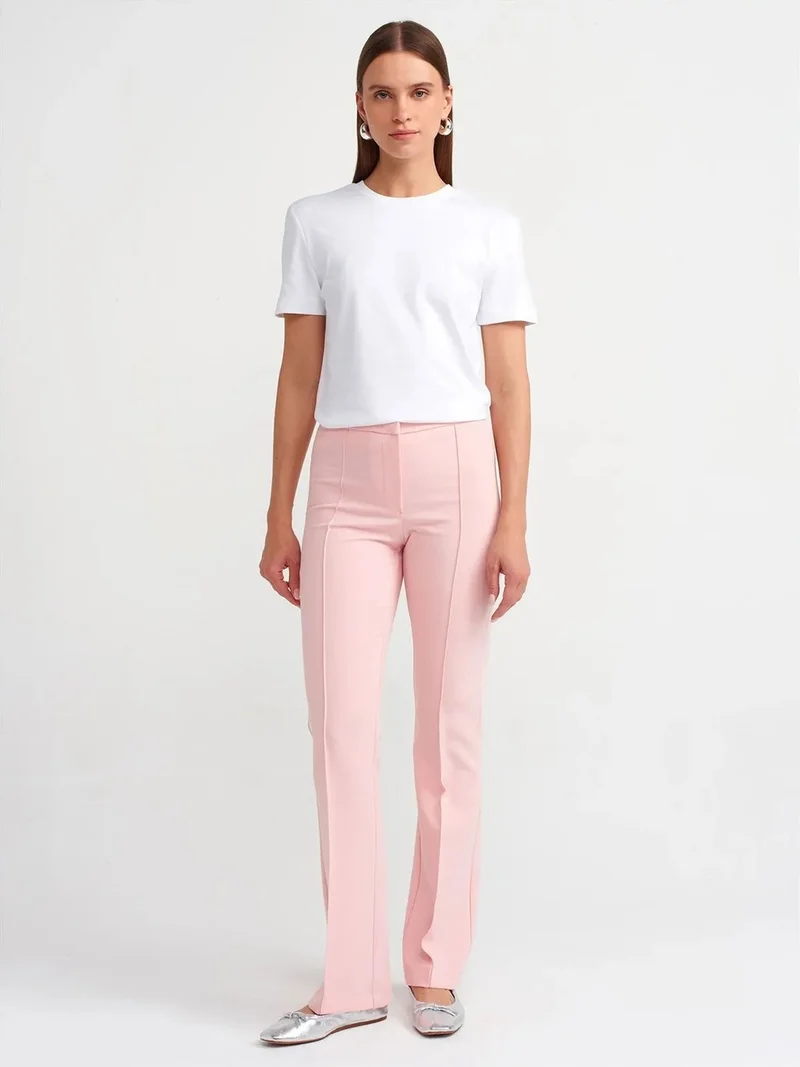 ديلفين Dilvin High-Waist Flare Pants