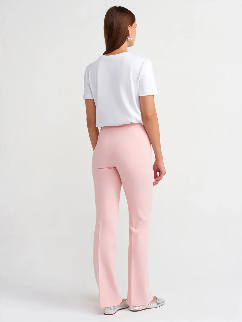 ديلفين Dilvin High-Waist Flare Pants