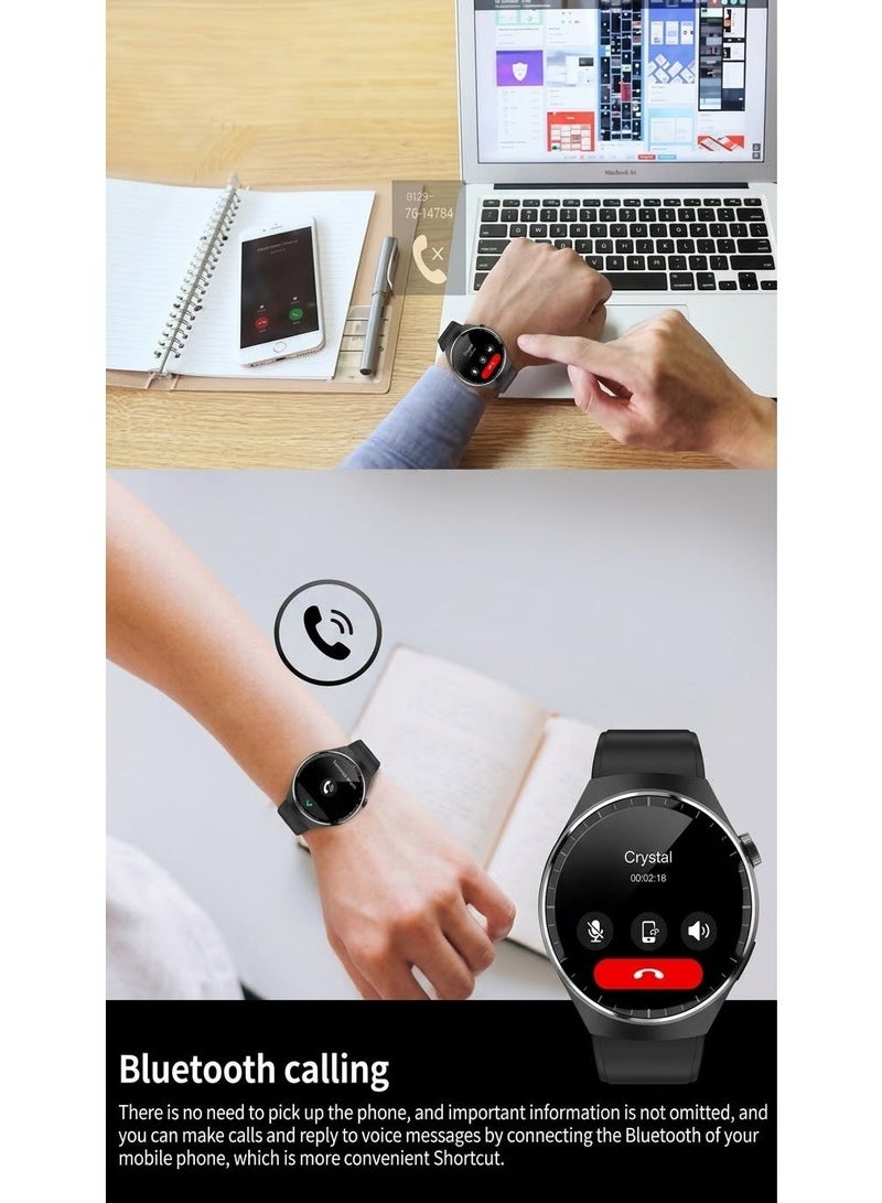 Kalobee Smart Watch SK38 AMOLED Curved Glass Display with Multiple Interchangeable Straps - Image 2
