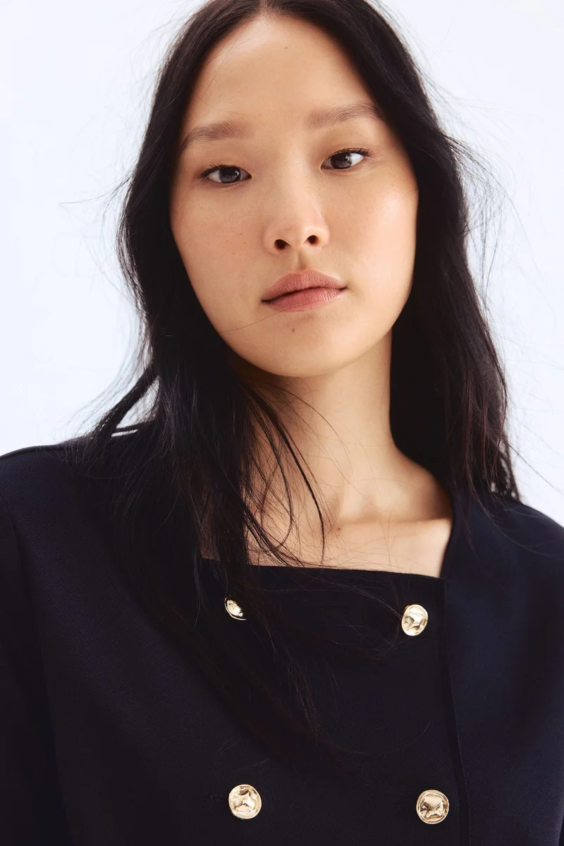 H&M Double-breasted cardigan