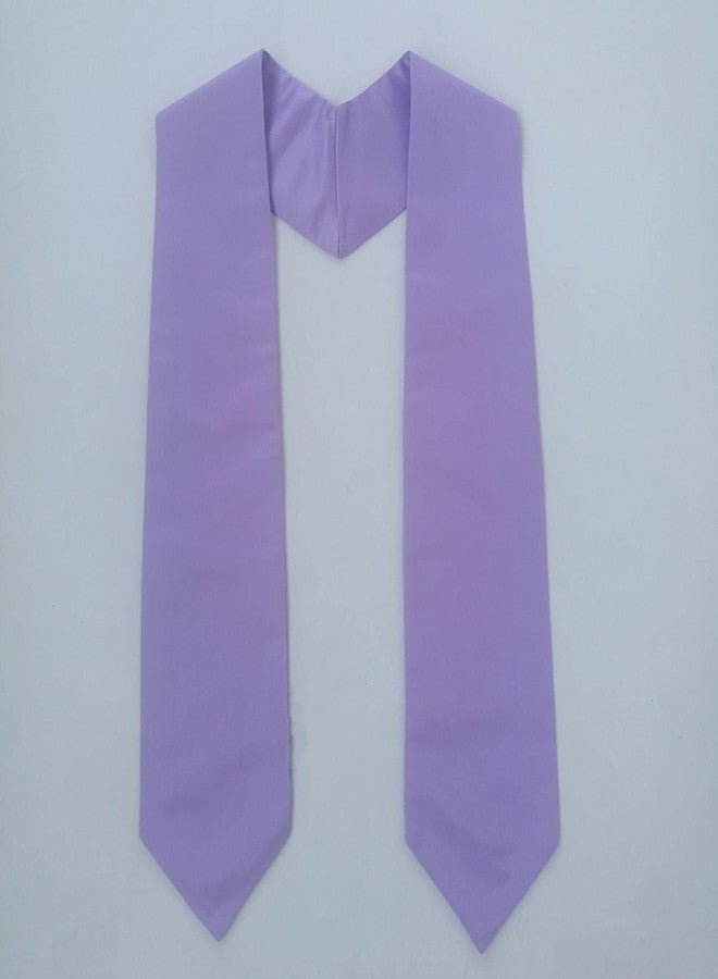 BLESSUME Unisex Graduation Stole Purple 1pc - Image 5