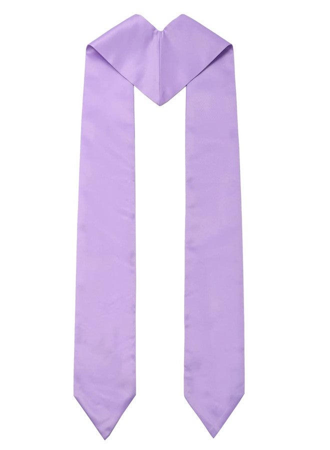 BLESSUME Unisex Graduation Stole Purple 1pc - Image 4