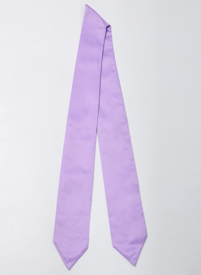 BLESSUME Unisex Graduation Stole Purple 1pc - Image 3