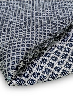 Home-Tex Design 3-Pcs Reversible Hometex Design 100% Cotton King Size Printed Duvet Cover Set 1 Duvet Cover 240x200 cm + 2 Pillow Covers 50x80 cm  - Image 3