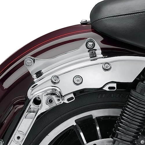 Eumti 4-Point Docking Hardware Kit for Harley Touring 2009-2013,Custom Quick Release Luggage Rack Backrest Replacement 54205-09A Chrome Fit for CVO Road King Street Road Electra Glide - Image 5