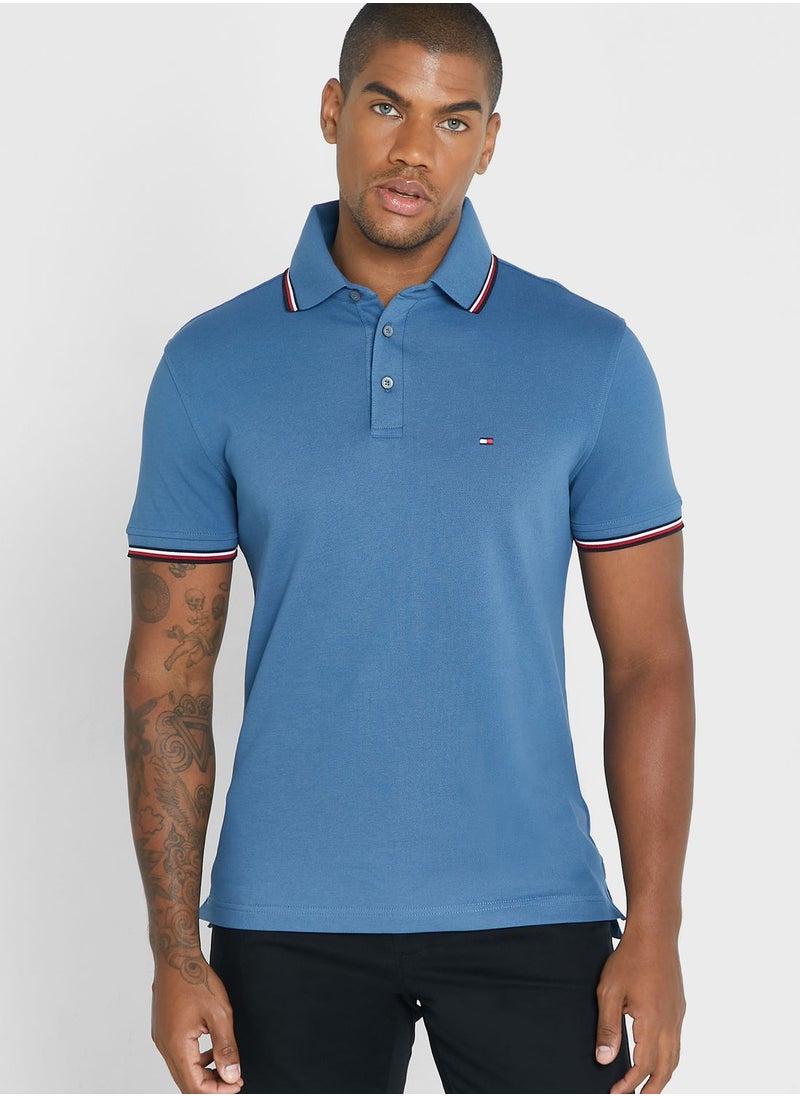 TOMMY HILFIGER 1985 Denton Straight Stretch Chino Trousers  - Image 1