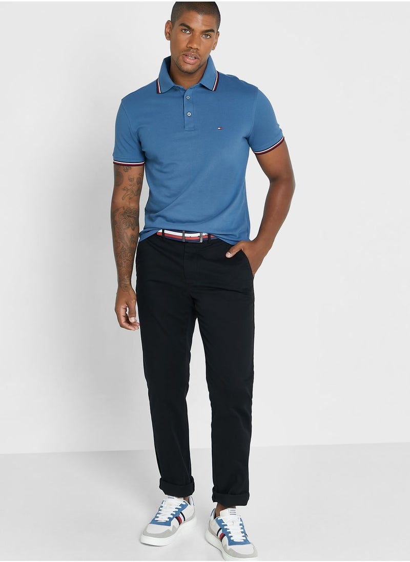 TOMMY HILFIGER 1985 Denton Straight Stretch Chino Trousers  - Image 4