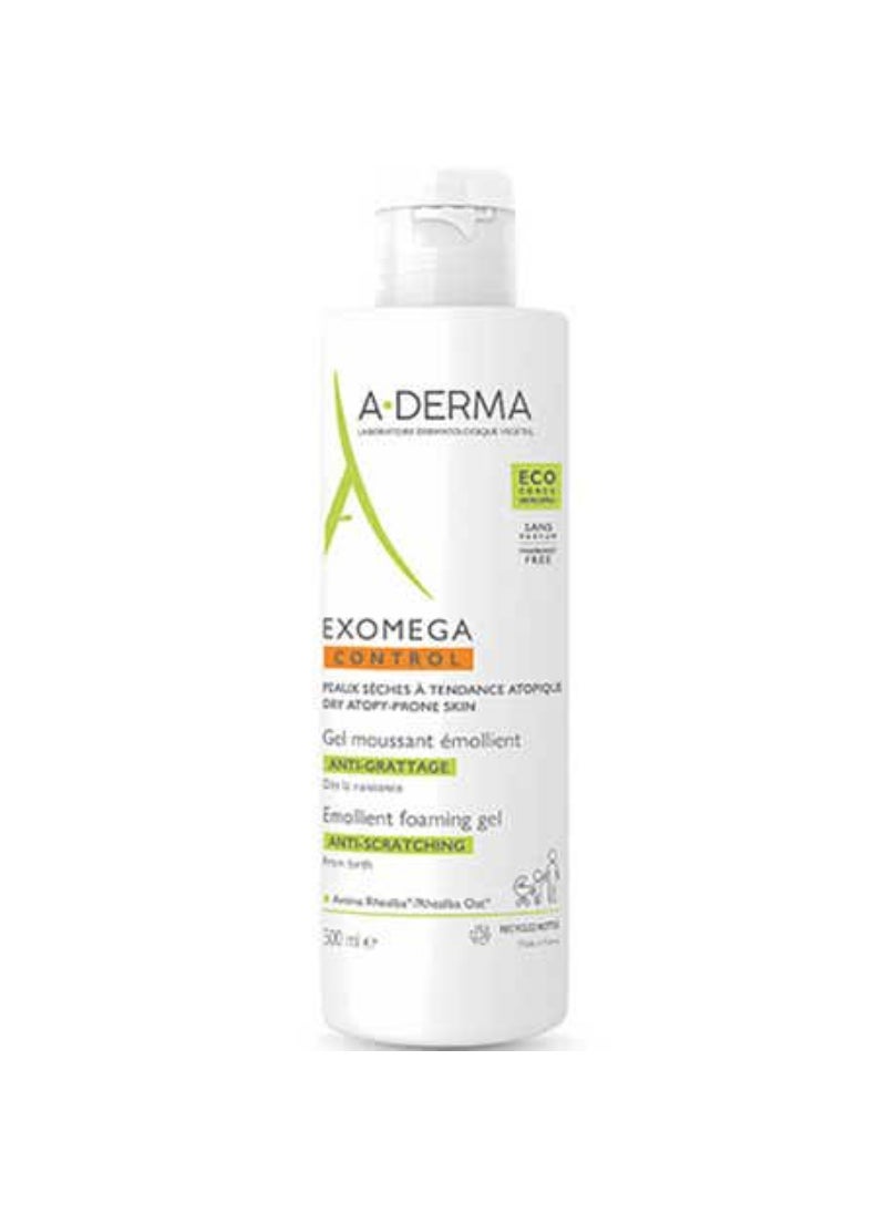 ADERMA - A Derma Exomega Foaming Gel Body 500 Ml - Image 1