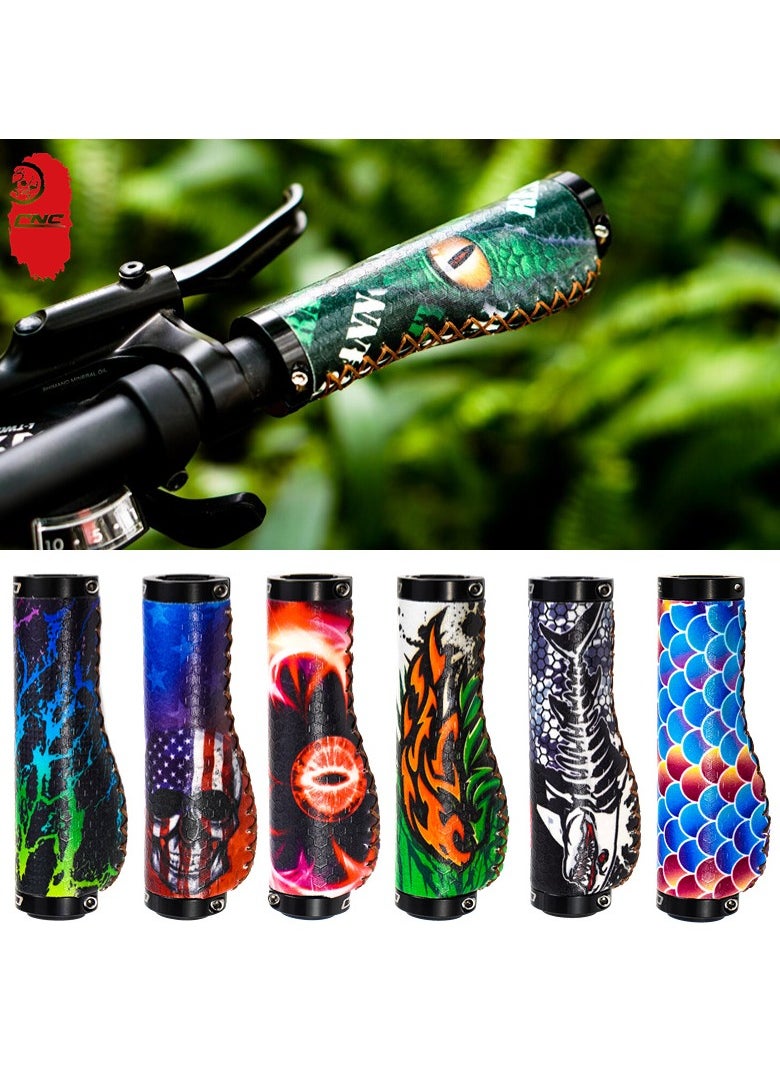 CNC Bike Handlebar Grips,MTB Silicone Grips,Gel Grips for Mountain Bike/Bicycle  - Image 4
