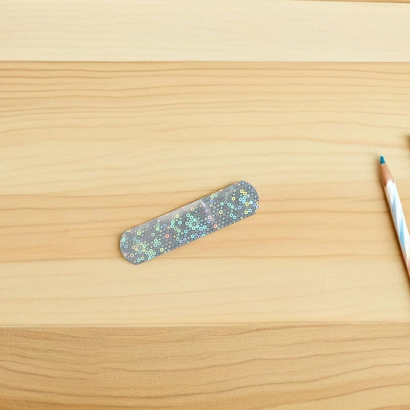 35pcs Waterproof Cartoon Glitter Bandages Sparkly Adhesive Strips for Scrapes Cuts Breathable Care - Image 5