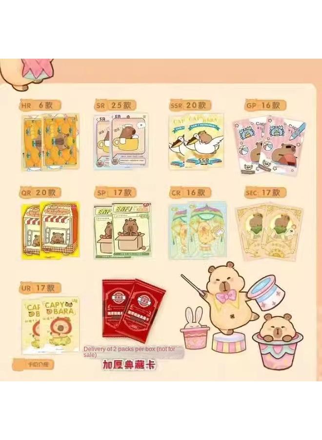 Bluejw Jika Kappibala Collection Card Bag Dolphin Door Secrets Emotional Stability Expression Bag Card Card Lucky Lotus Small Card  - Image 2