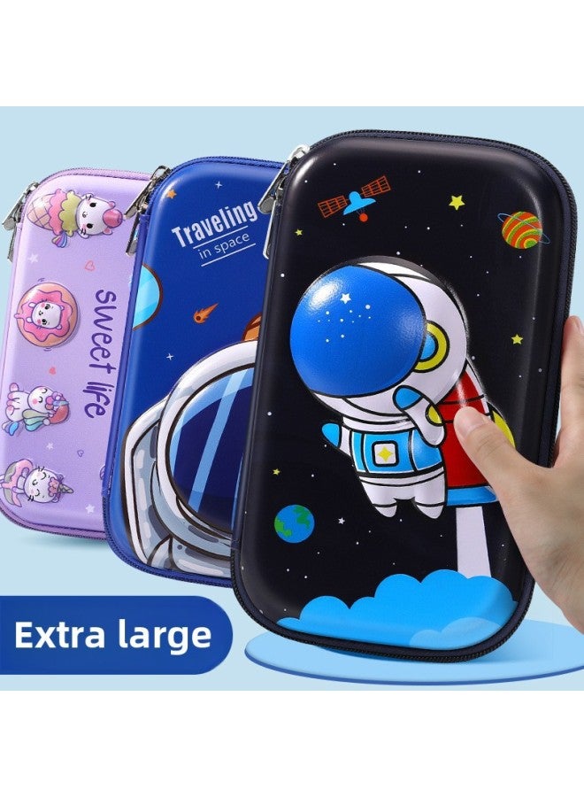 New Spot Increase Eva Men's And Women's Pencil Case Anti-fall Anti-splashing Water Easy To Clean Large Capacity Pencil Case - Image 4