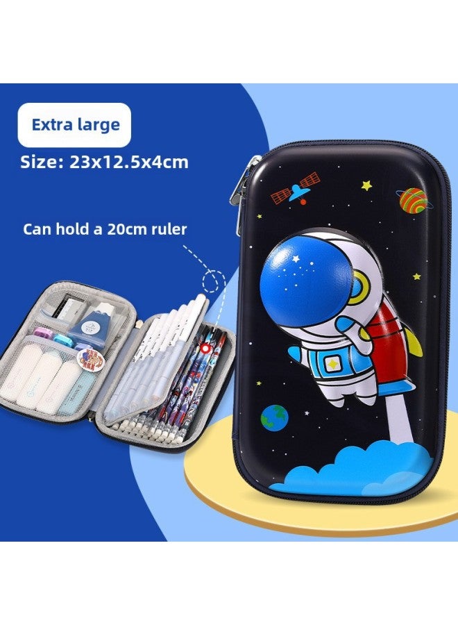 New Spot Increase Eva Men's And Women's Pencil Case Anti-fall Anti-splashing Water Easy To Clean Large Capacity Pencil Case - Image 3