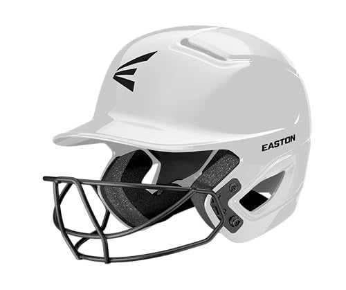 Easton | ALPHA 3.0 Batting Helmet with Facemask | Baseball / Fastpitch Softball | Large/X-Large | White - Image 1