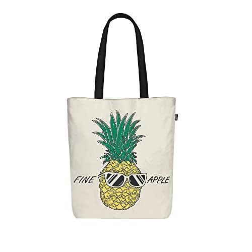 EcoRight Eco Right Aesthetic Canvas Tote Bag for Women with Zipper, Tote Bag for Women for Beach, Grocery, Travel, Work, Gym, Daily Use - Image 1