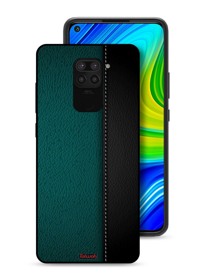 Tolwak Xiaomi Redmi Note 9 Protective Case Cover Leather Pattern - Image 1