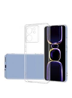 Techie Xiaomi 13T / Xiaomi 13T Pro TPU Soft Corner الترا سليم حافظة شفافة مقاومة للصدمات ومضادة لبصمة الإصبع غطاء خلفي واقٍ شفاف  - Image 1