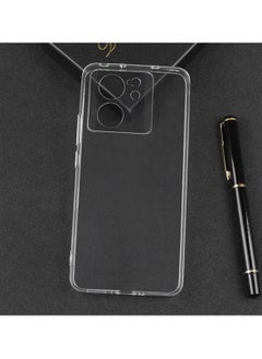 Techie Xiaomi 13T / Xiaomi 13T Pro TPU Soft Corner الترا سليم حافظة شفافة مقاومة للصدمات ومضادة لبصمة الإصبع غطاء خلفي واقٍ شفاف  - Image 3