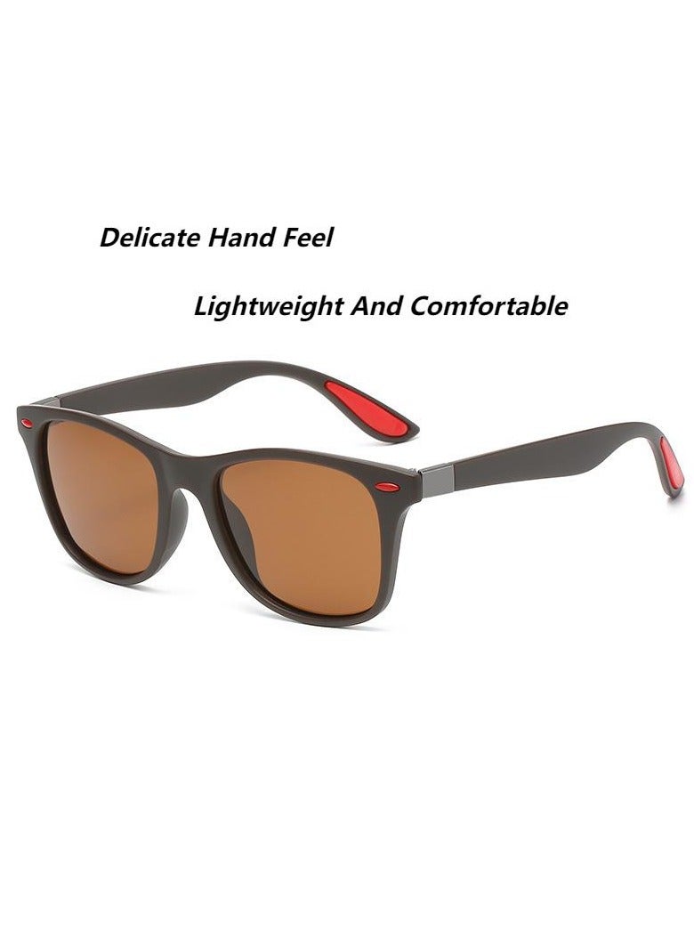 4-Piece Set Of Men's And Women's Sunglasses, Outdoor Casual Sports Glasses, Suitable For Vacation Driving And Cycling - Image 3